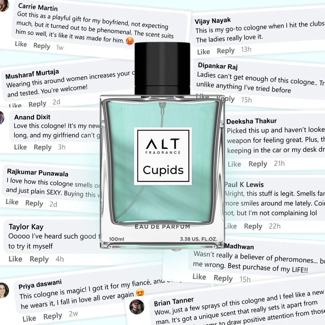 CUPID Pheromone Cologne for Men | Attract Girls | Seductive Fragrance for Men | Best Seller Perfume