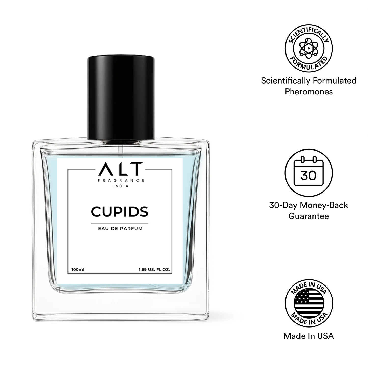 OFFICIAL CUPID Pheromone Perfume for Men | Attract Girls | Best Seller Perfume