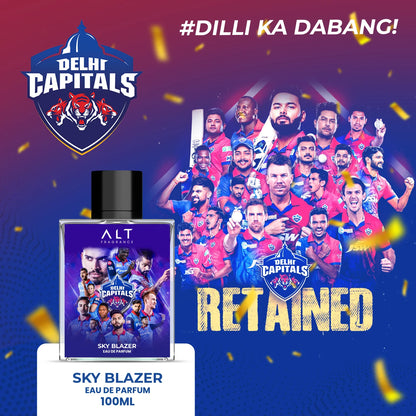 Sky Blazer - Delhi Capitals (DC) –  LIMITED EDITION for True DC FANS!